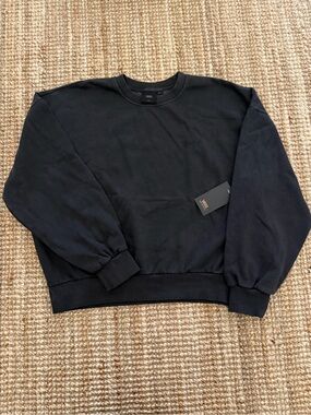 Vans Black Crewneck Sweatshirt Pullover